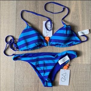 Women’s L swim top and bottom brand new with tags.